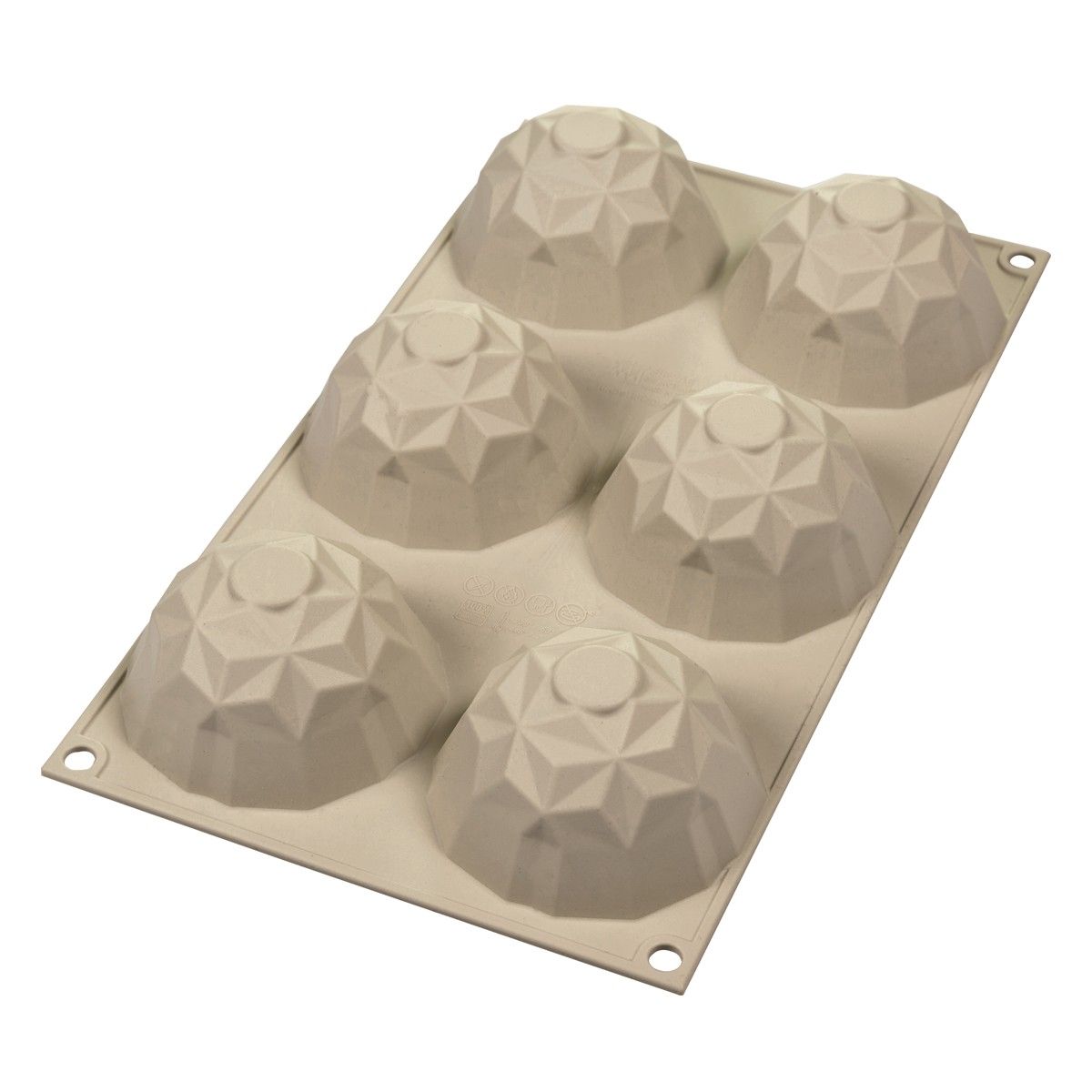 Cakesupplies 3D Silikónová forma - Mini diamanty 6 otvorov