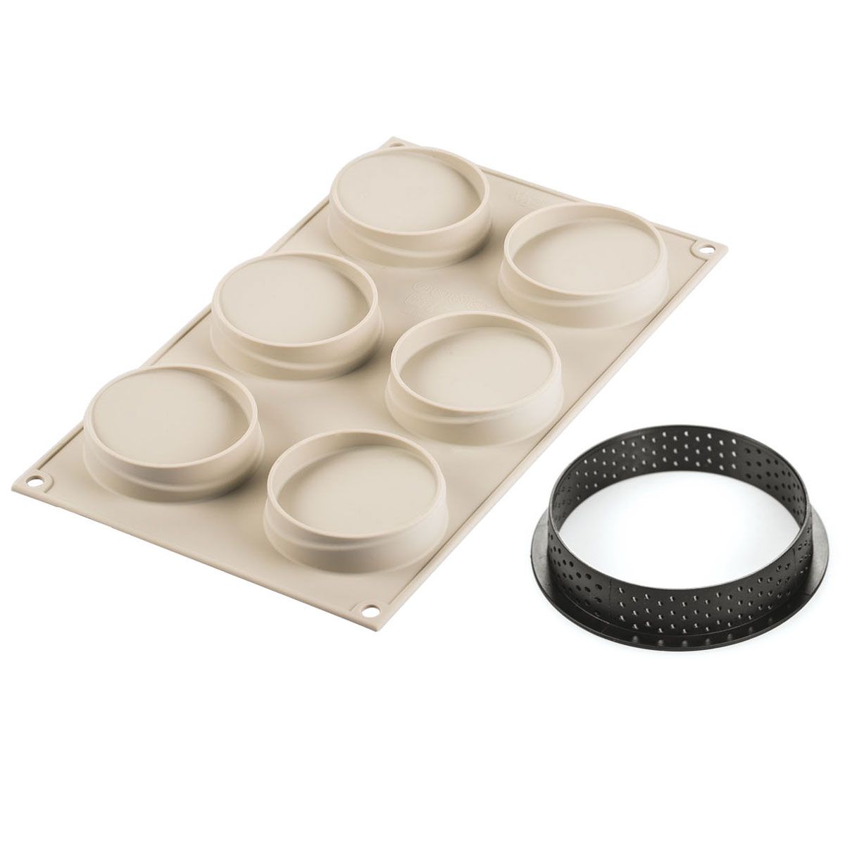 Cakesupplies Silikónová forma na Mini tortičky - Mini Tarte Glam
