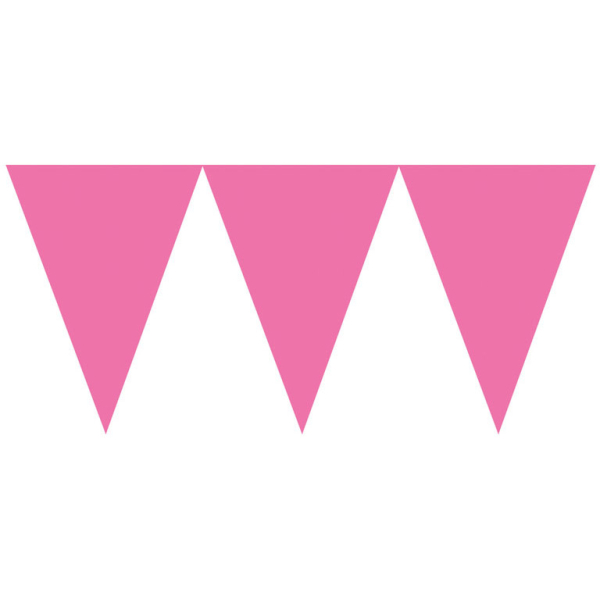 E-shop Amscan Banner ružový 457 cm