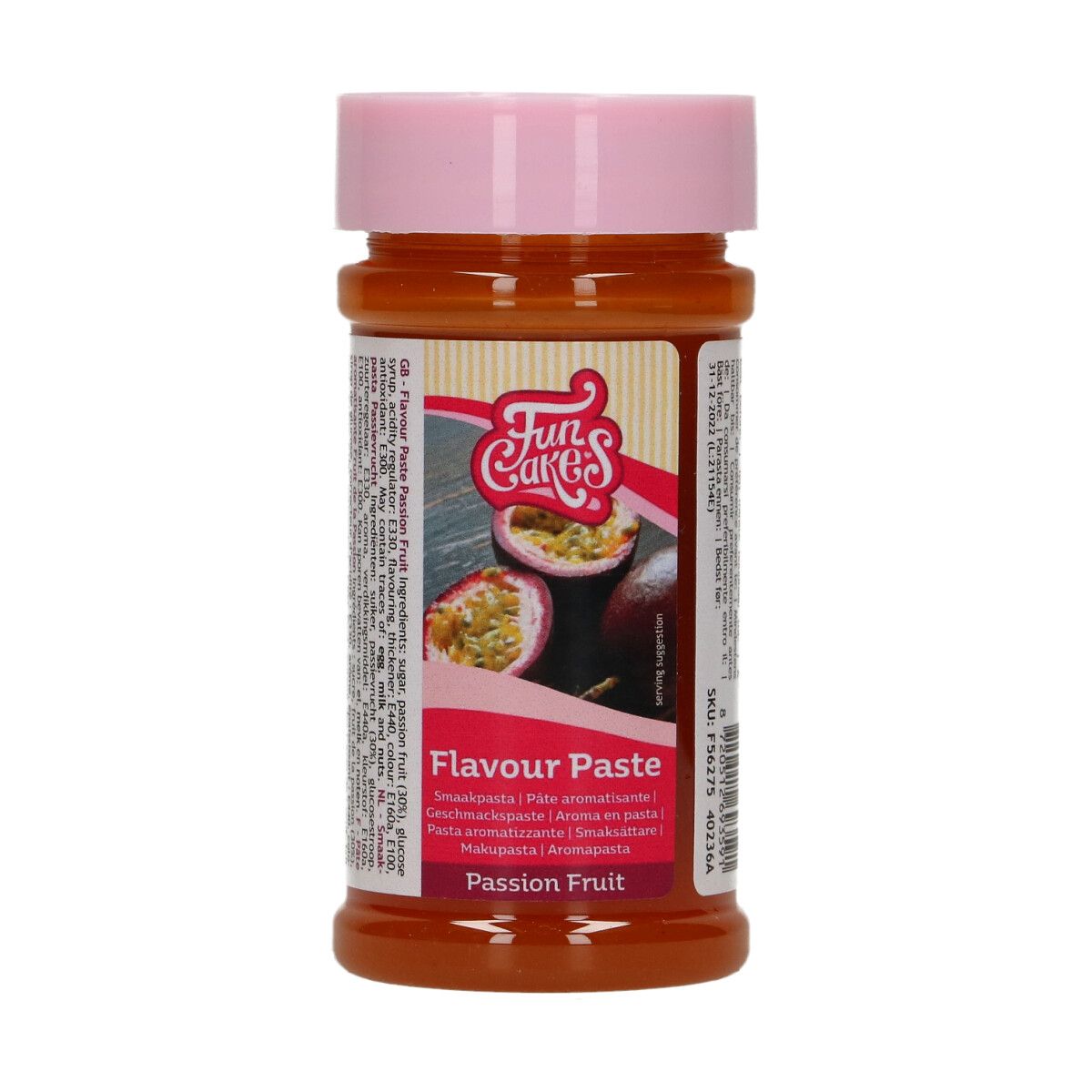 E-shop Cakesupplies Ochucovacia pasta Funcakes - Maracuja 120 g