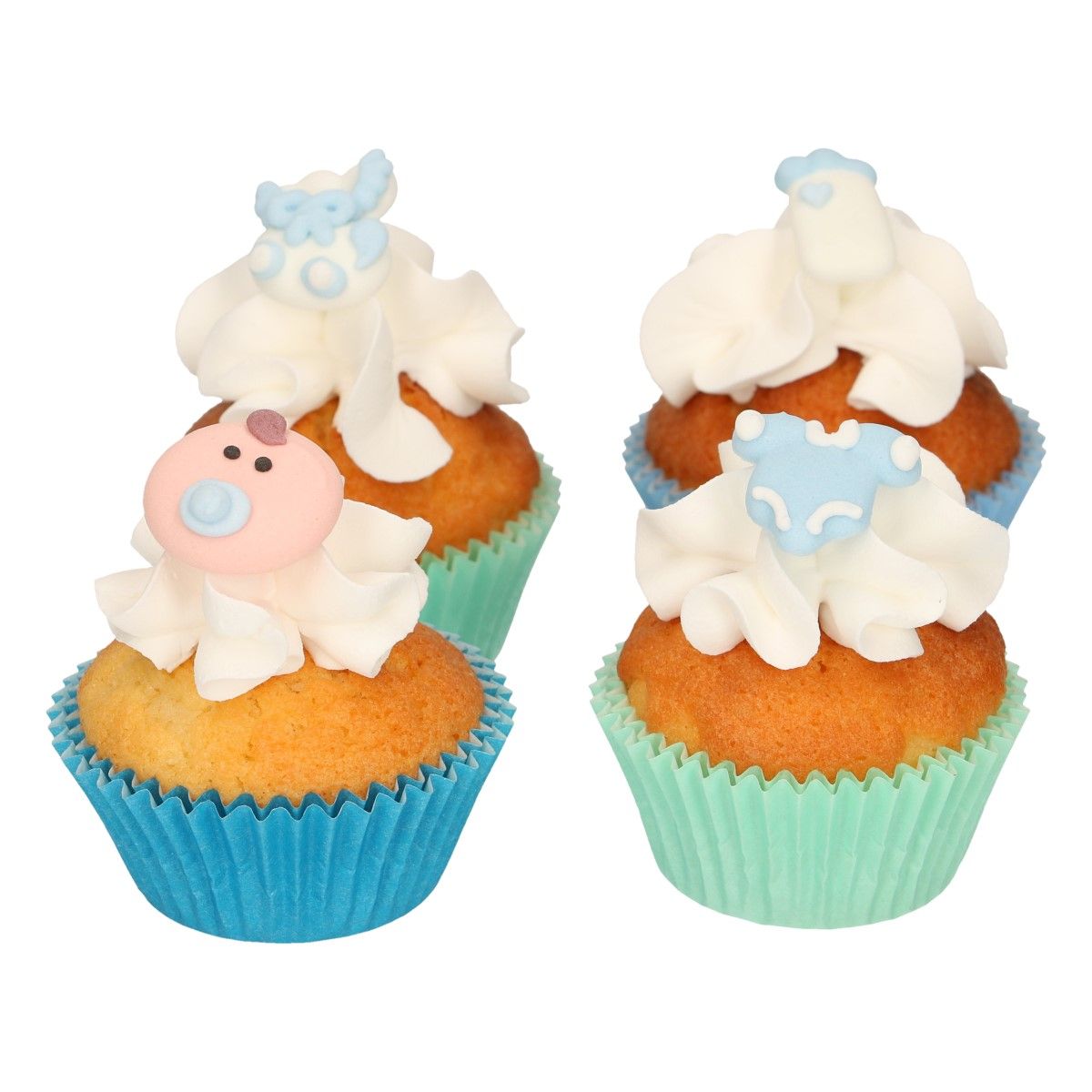 E-shop Cakesupplies Cukrové ozdoby - Baby boy 12ks