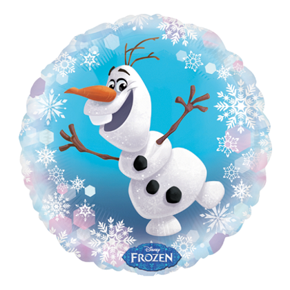 Amscan Fóliový balón Frozen - Olaf kruh