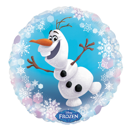E-shop Amscan Fóliový balón Frozen - Olaf kruh