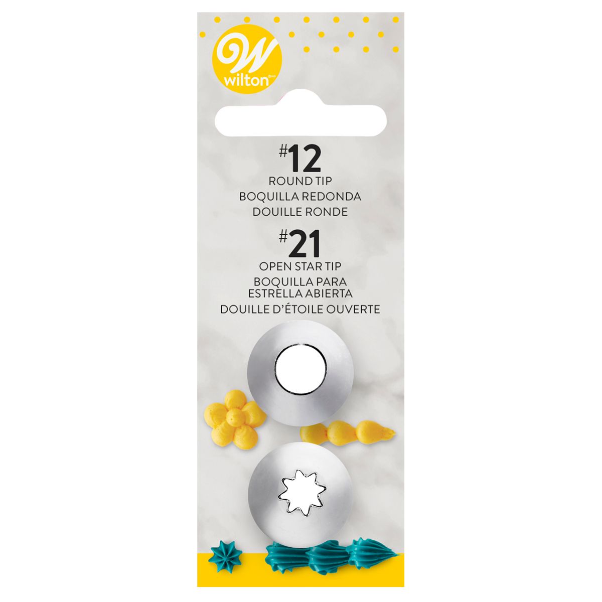 E-shop Cakesupplies Sada cukrárskych špičiek 2 ks - #012, #021
