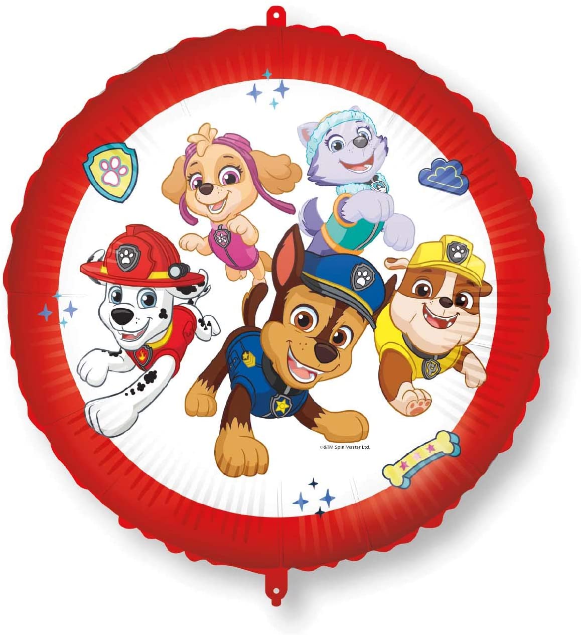 Procos Fóliový balón - Paw Patrol červený kruh 46 cm