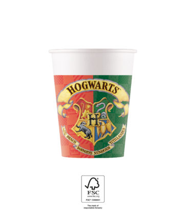 Procos Poháre - Harry Potter fakulty 200 ml 8 ks