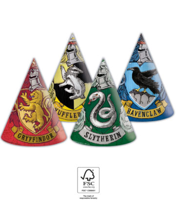 E-shop Procos Párty klobúčiky - Harry Potter fakulty 6 ks