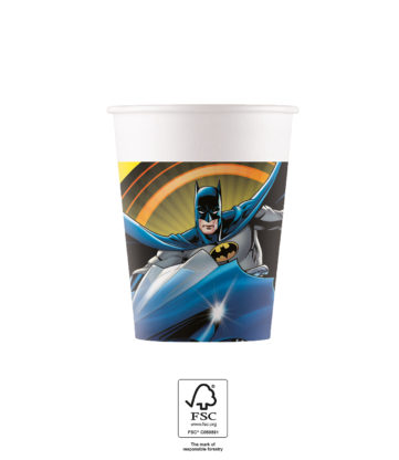 E-shop Procos Poháre - Batman na motorke 200 ml 8 ks