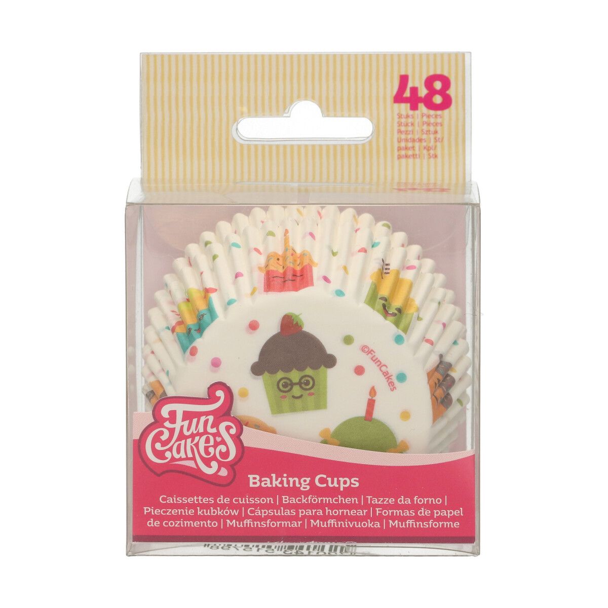 E-shop Funcakes Košíčky na pečenie - Cupcake party 48 ks