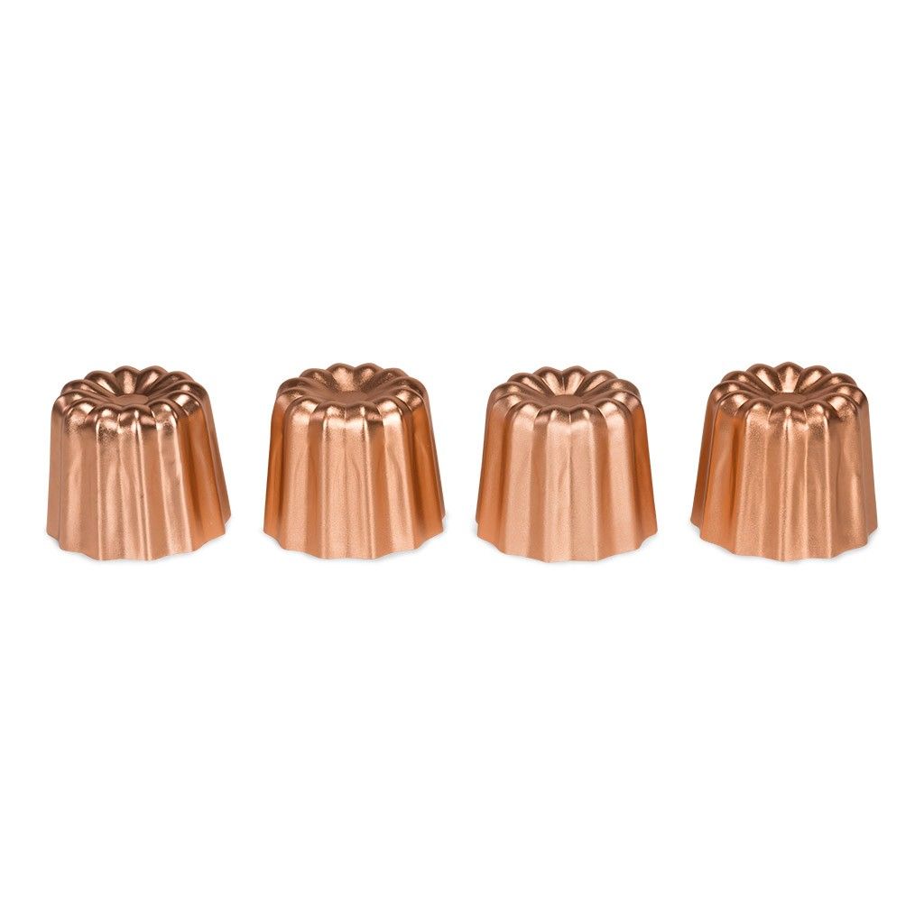 E-shop Cakesupplies Sada formičiek na Canelé 4 ks