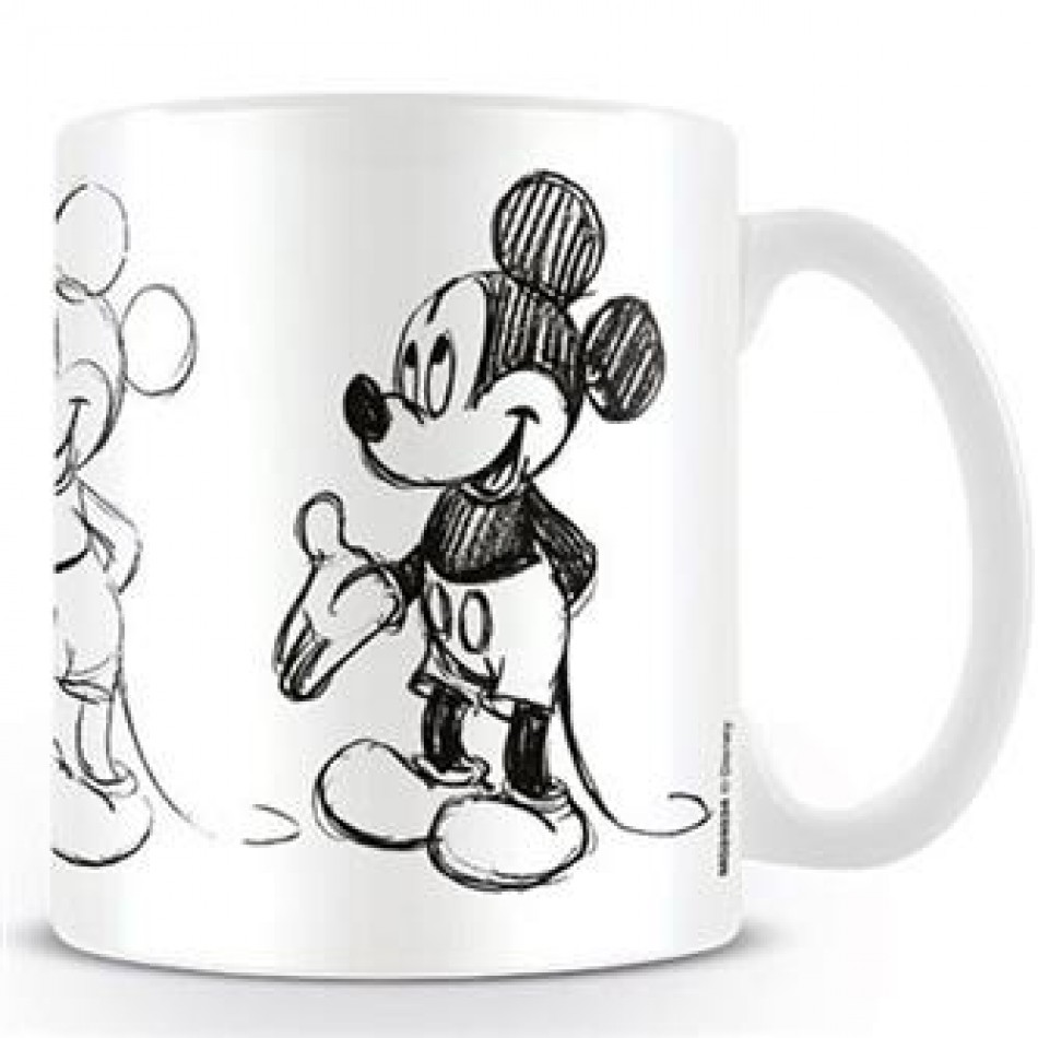 E-shop Pyramid Hrnček Disney - Mickey Mouse sketch 315 ml