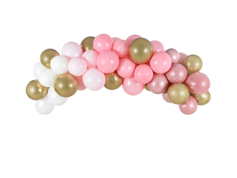 E-shop PartyDeco Balónová girlanda - Ružová 200 cm