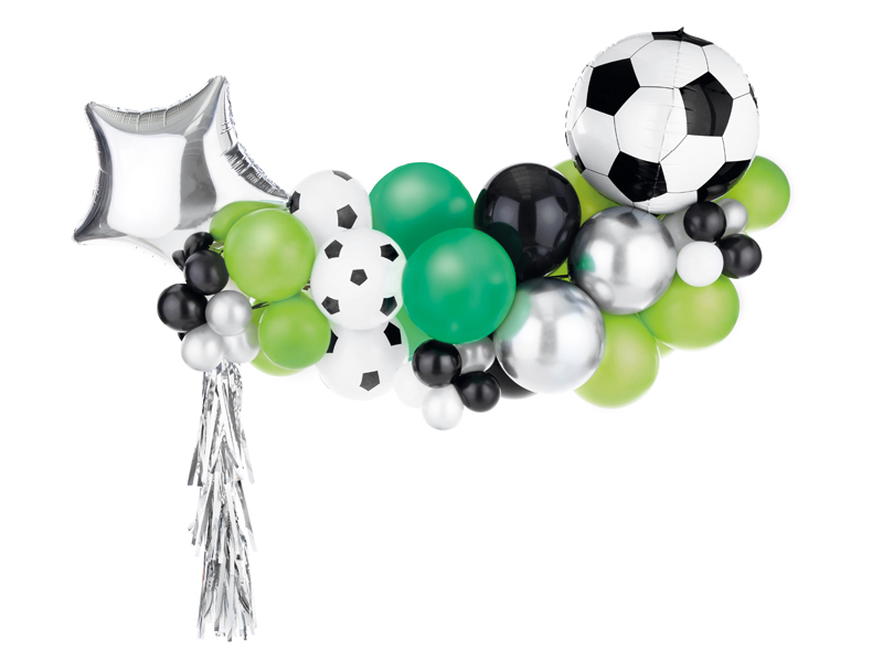 PartyDeco Balónová girlanda - Futbal 150x126cm