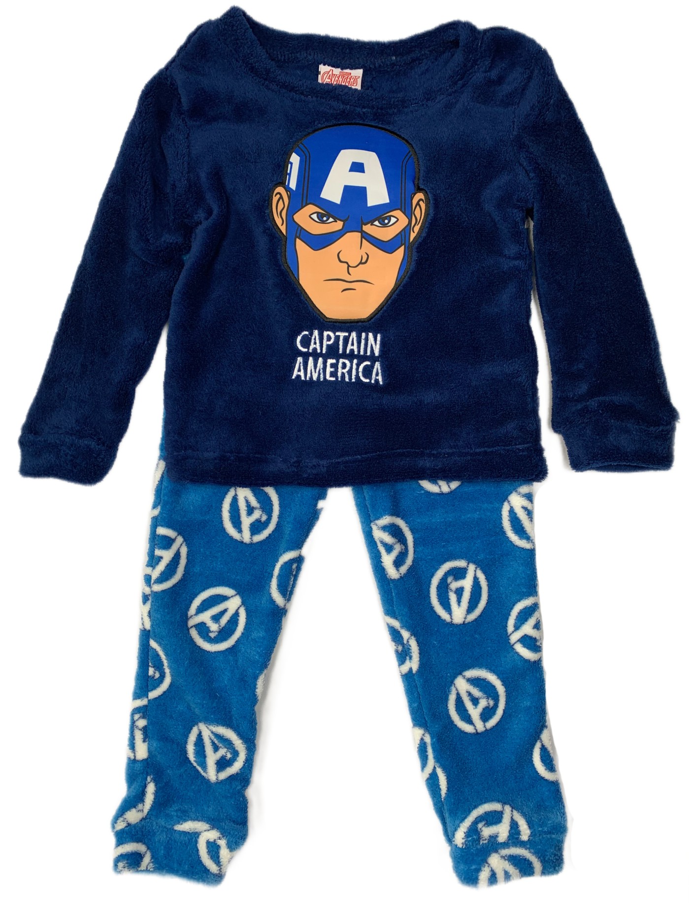 EPlus Chlapčenské pyžamo - Avengers Kapitán Amerika Veľkosť - deti: 134/140