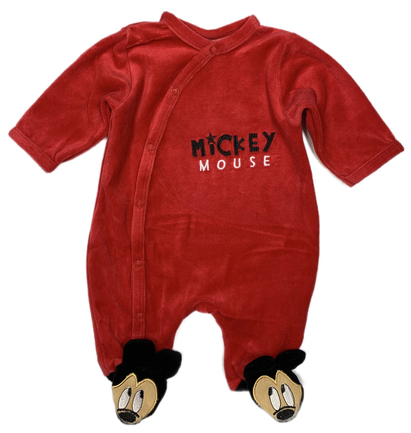 Eplus Dupačky Mickey Mouse - červené Veľkosť najmenší: 18 mesiacov
