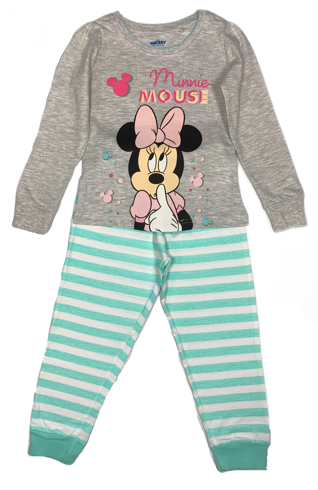 E-shop Eplus Dievčenské pyžamo - Minnie Mouse zelené