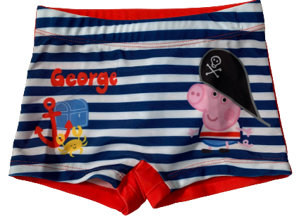 E-shop Eplus Chlapčenské plavky - Peppa Pig modré