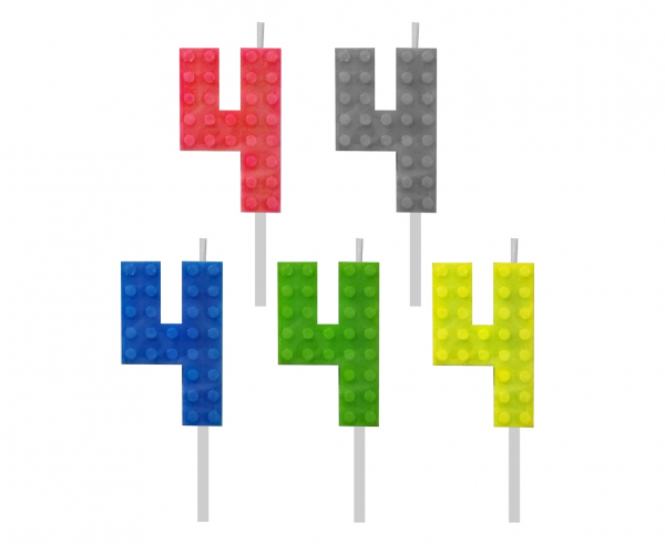 E-shop Godan Narodeninová sviečka Lego - 4