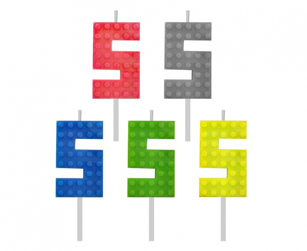 E-shop Godan Narodeninová sviečka Lego - 5