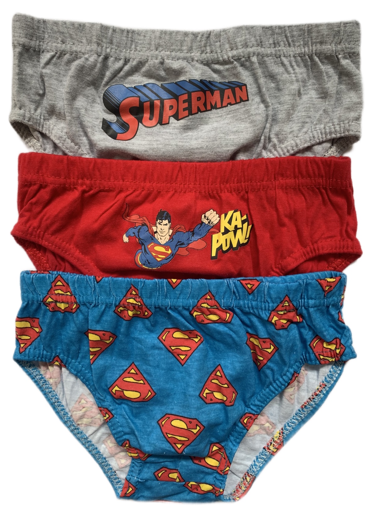E-shop Eplus Chlapčenské spodné prádlo - Superman mix 3 ks