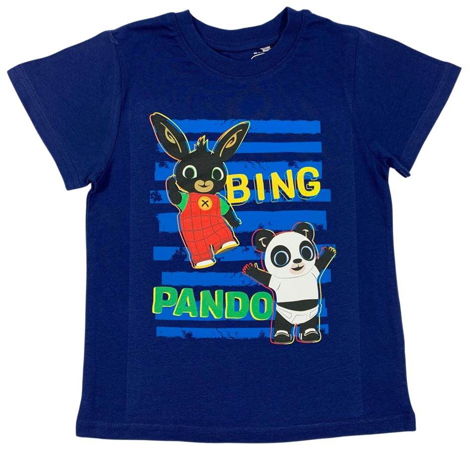 E-shop Setino Chlapčenské tričko - Bing tmavomodré