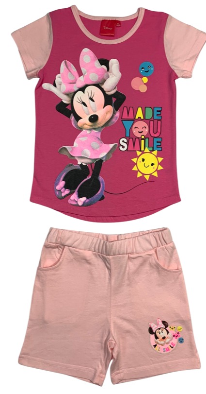 E-shop Setino Letný plážový set Minnie Mouse - svetloružový