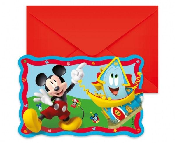 E-shop Procos Pozvánky Mickey Mouse Rock 6 ks