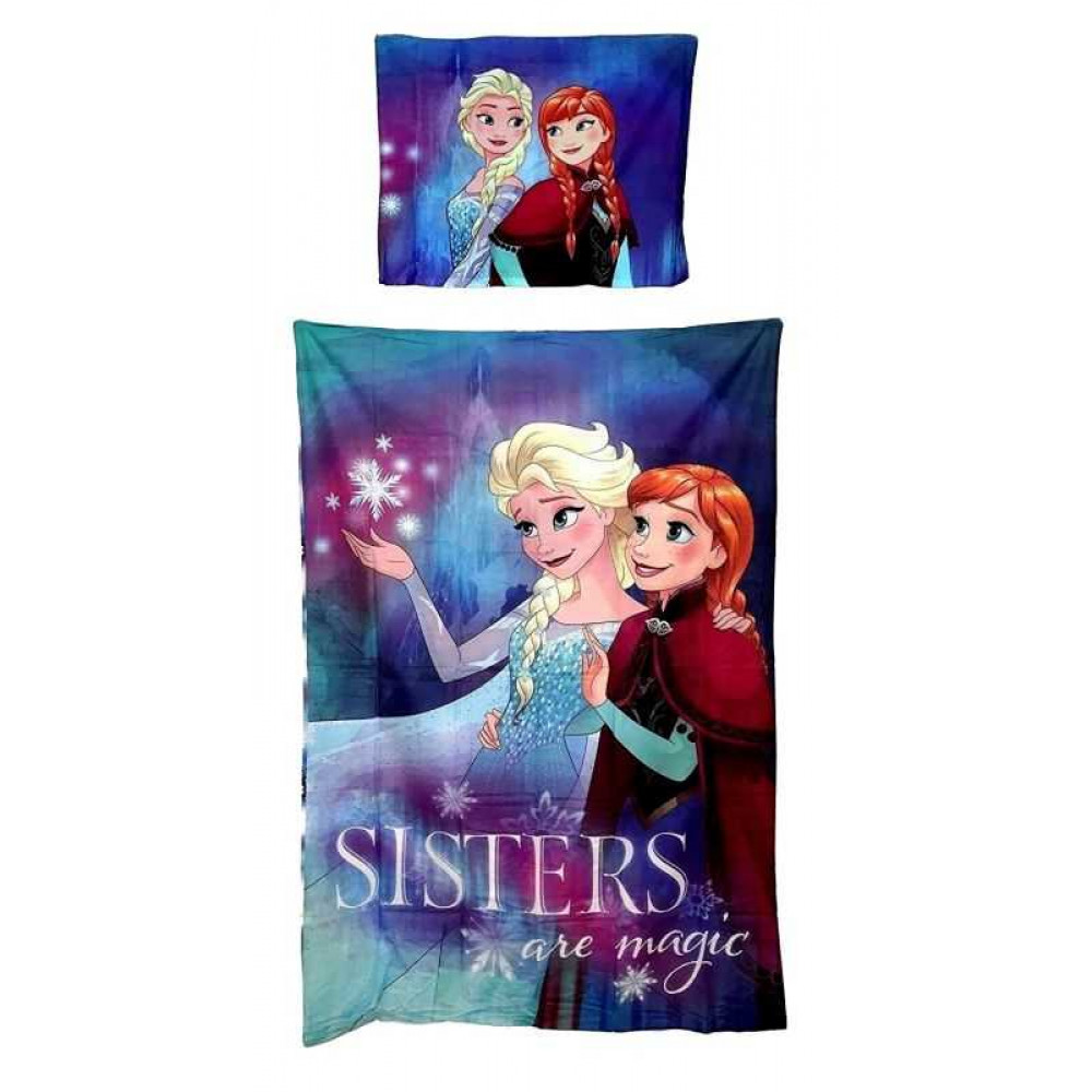 Podmix Detské posteľné obliečky - Frozen Sisters are Magic  140 x 200 cm