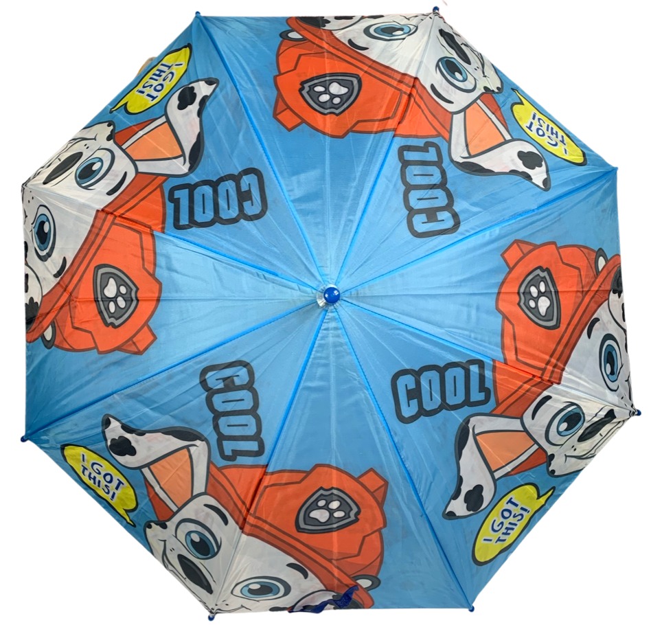 E-shop Setino Detský dáždnik - Paw Patrol modrý, červený
