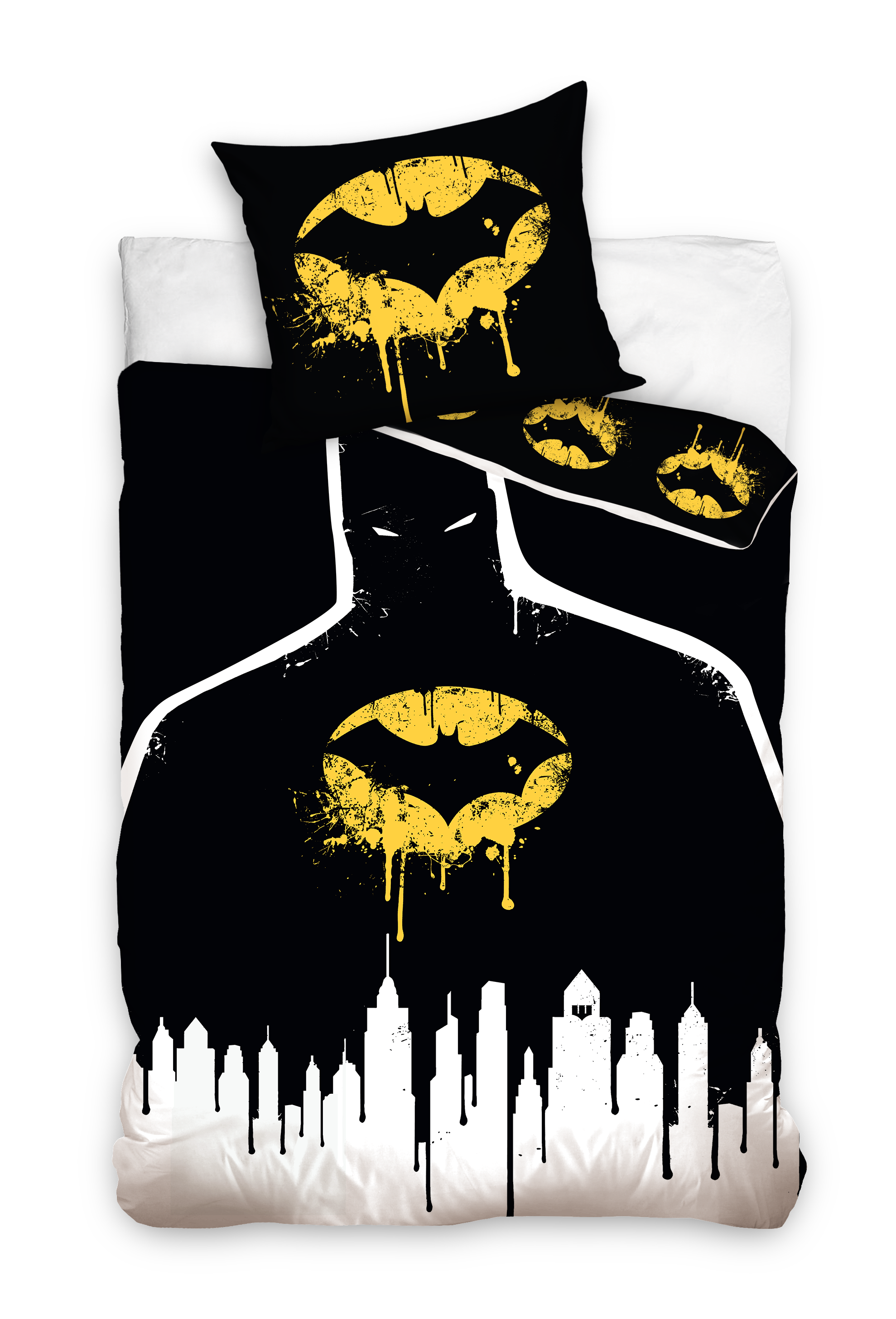 E-shop Carbotex Posteľné obliečky - DC Comics Batman 140 x 200 cm