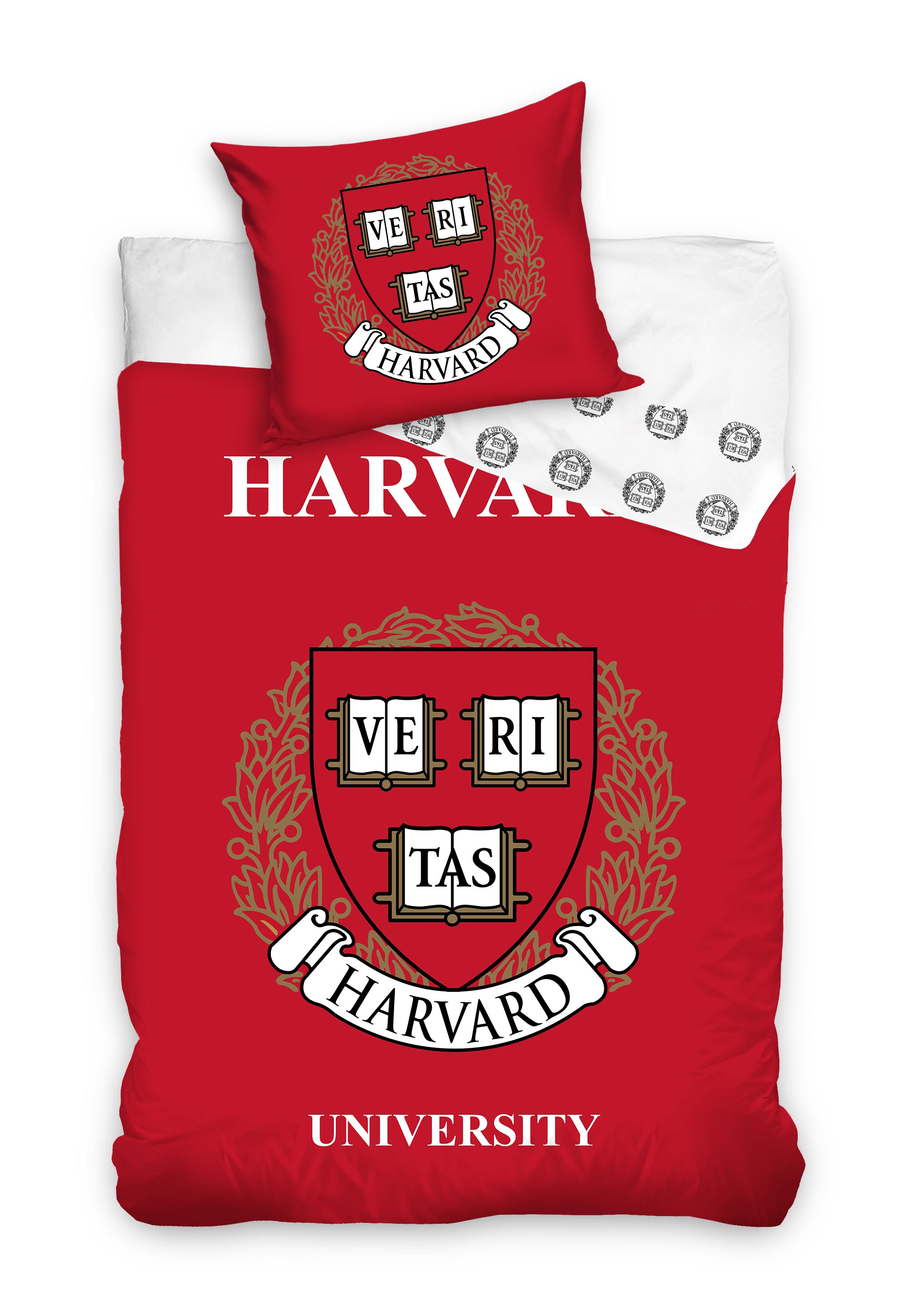E-shop Carbotex Posteľné obliečky - Harvard University 140 x 200 cm