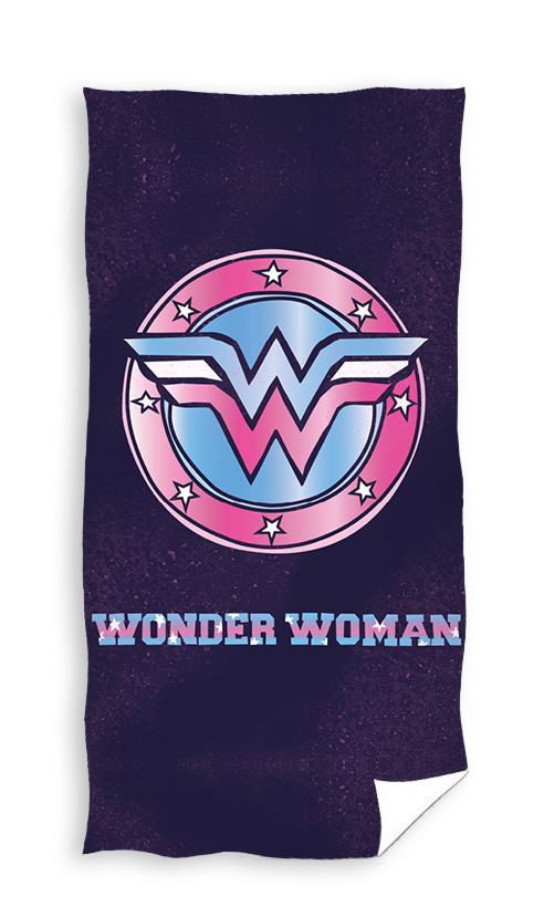 E-shop Carbotex Osuška - Wonder Woman fialová 70 x 140 cm