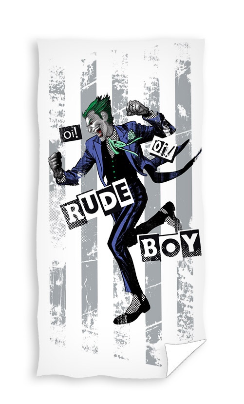 Carbotex Osuška - Joker Rude Boy 70 x 140 cm