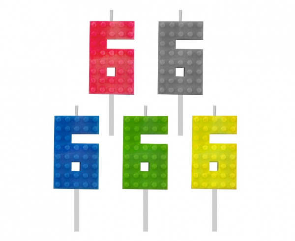 E-shop Godan Narodeninová sviečka Lego - 6