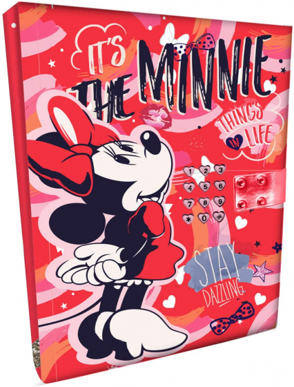 Kids Licensing Tajný denník so zvukom - Minnie Mouse