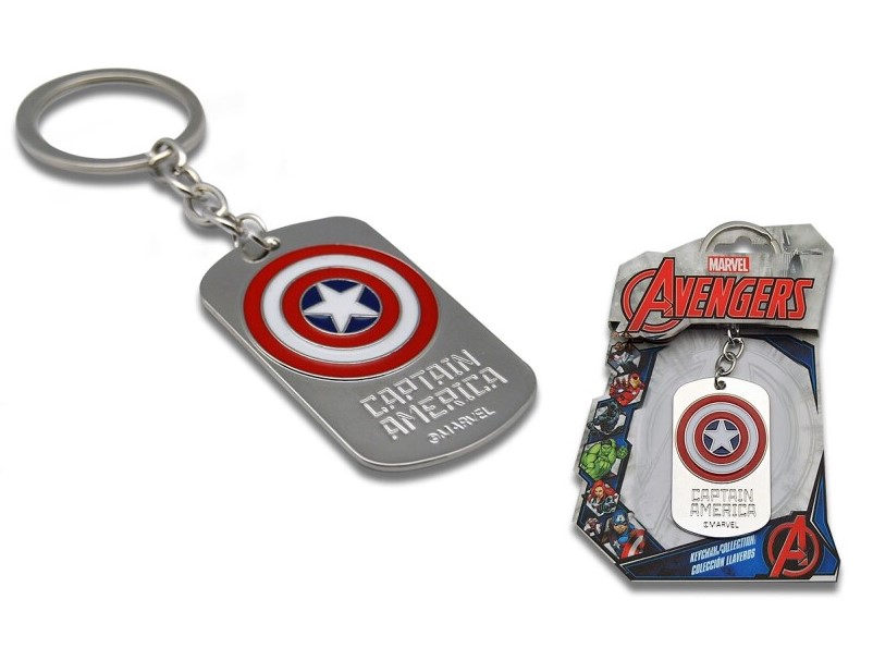 E-shop Euroswan Kľúčenka - Avengers Kapitán Amerika