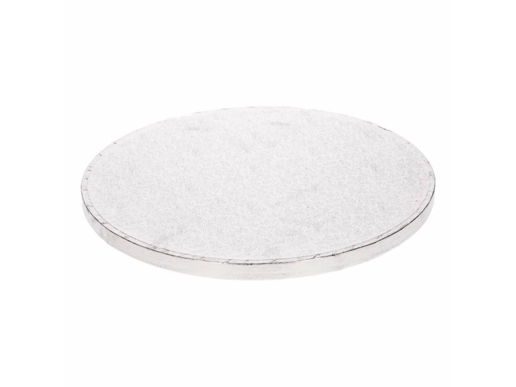 E-shop Cakesupplies Tortová podložka - strieborná Ø 30,5 cm