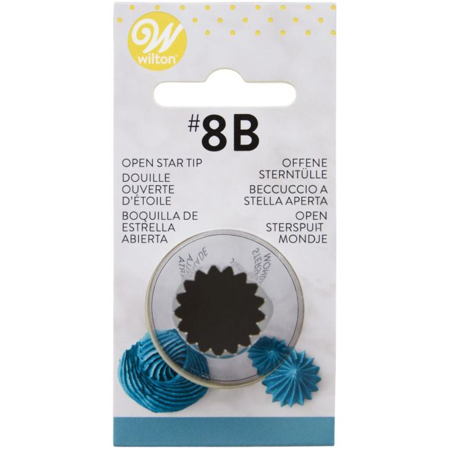Cakesupplies Cukrárska zdobiaca špička - Hviezda 8B