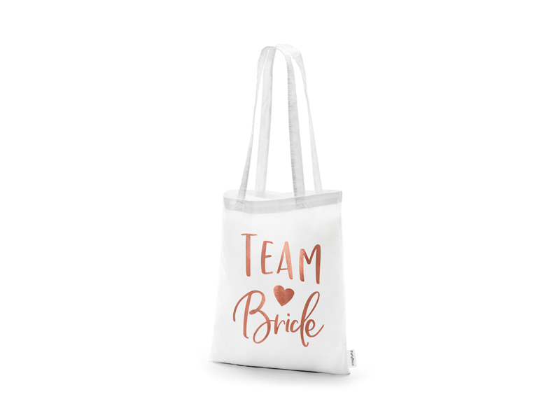 E-shop PartyDeco Plátená taška - Team Bride