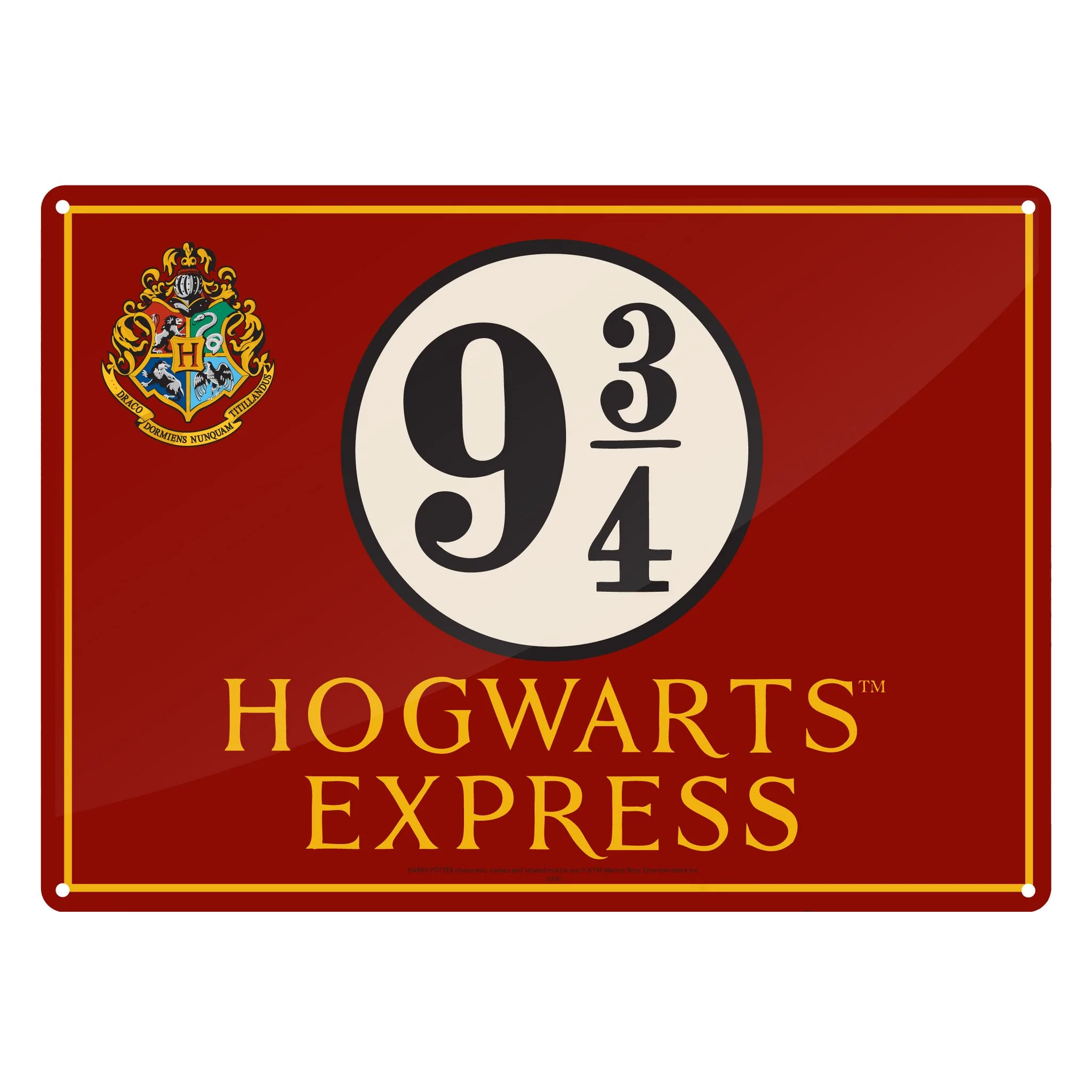 E-shop Half Moon Bay Plechová ceduľa Harry Potter - Hogwarts Express 21 x 15 cm