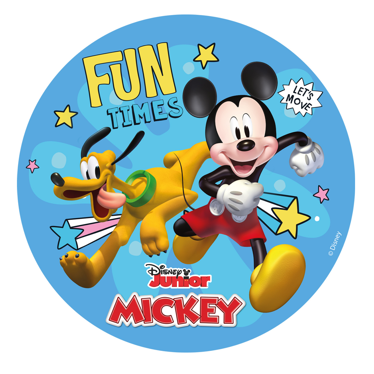 E-shop Dekora Jedlý papier - Mickey Mouse Fun Times 15,5 cm