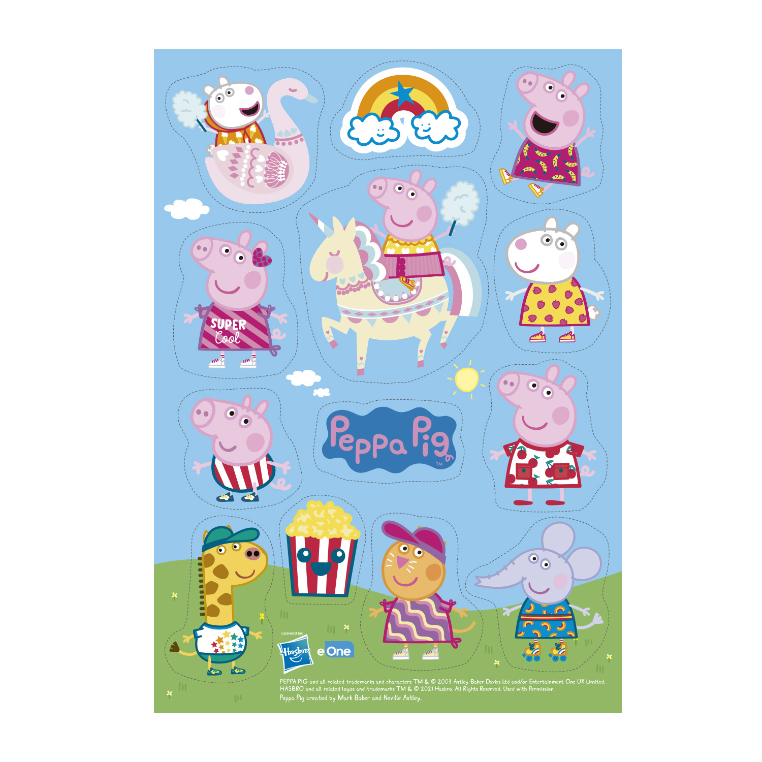 E-shop Dekora Jedlé ozdoby na tortu - Peppa Pig 13 ks