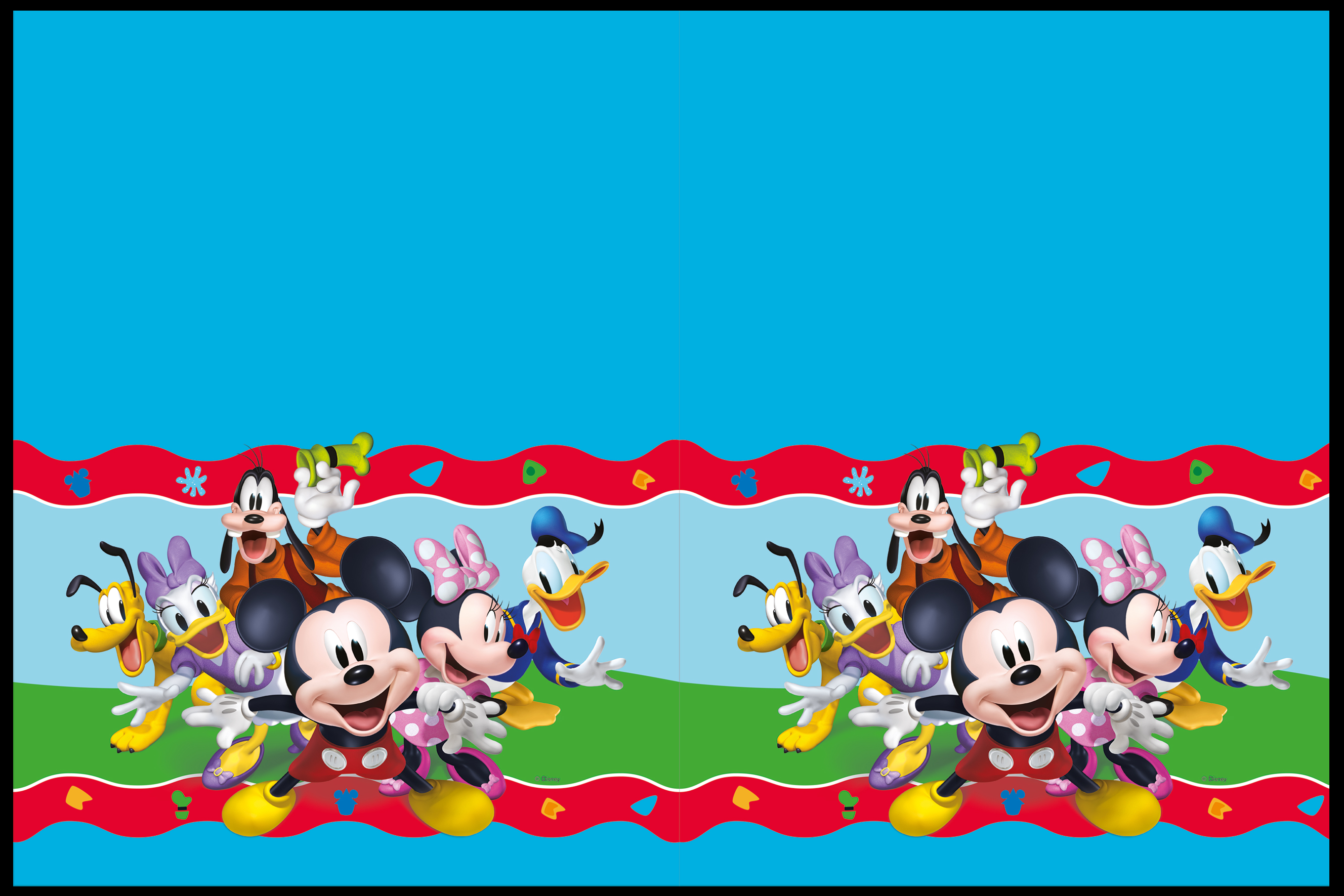 E-shop Procos Papierový obrus - Mickey Mouse Rock 120x180 cm