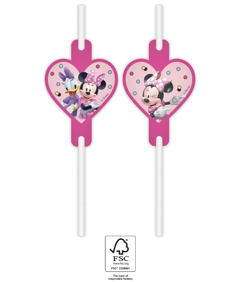 E-shop Procos Papierové slamky - Minnie & Daisy 4 ks