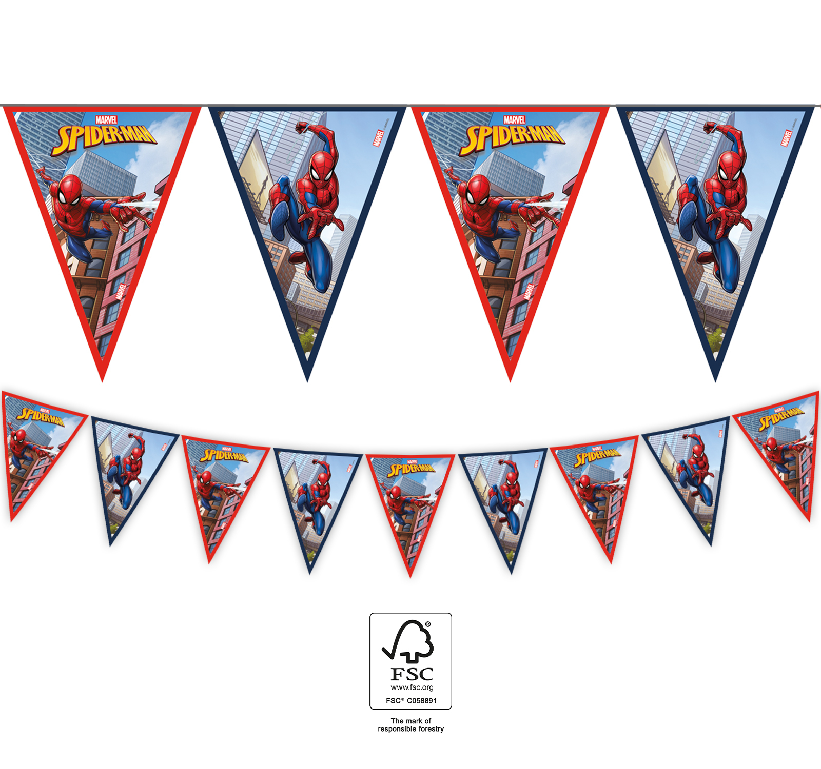 Procos Papierový banner - Marvel Spiderman