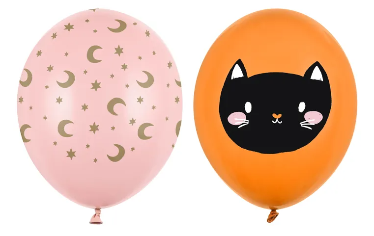 E-shop PartyDeco Latexový balón - Halloween Hocus Pocus mix