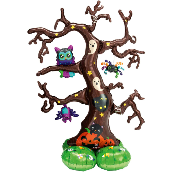 E-shop Amscan Fóliový balón - Halloween Strašidelný strom AirLoonz