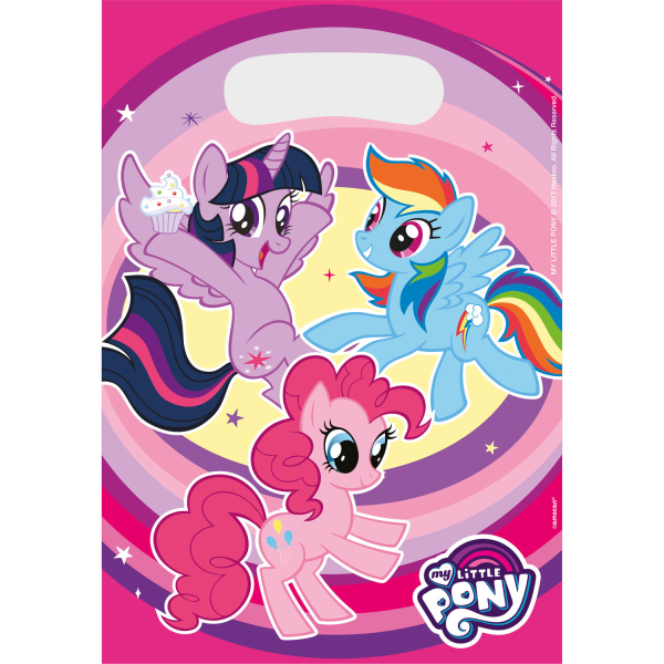 E-shop Amscan Darčekové tašky - My Little Pony 8 ks