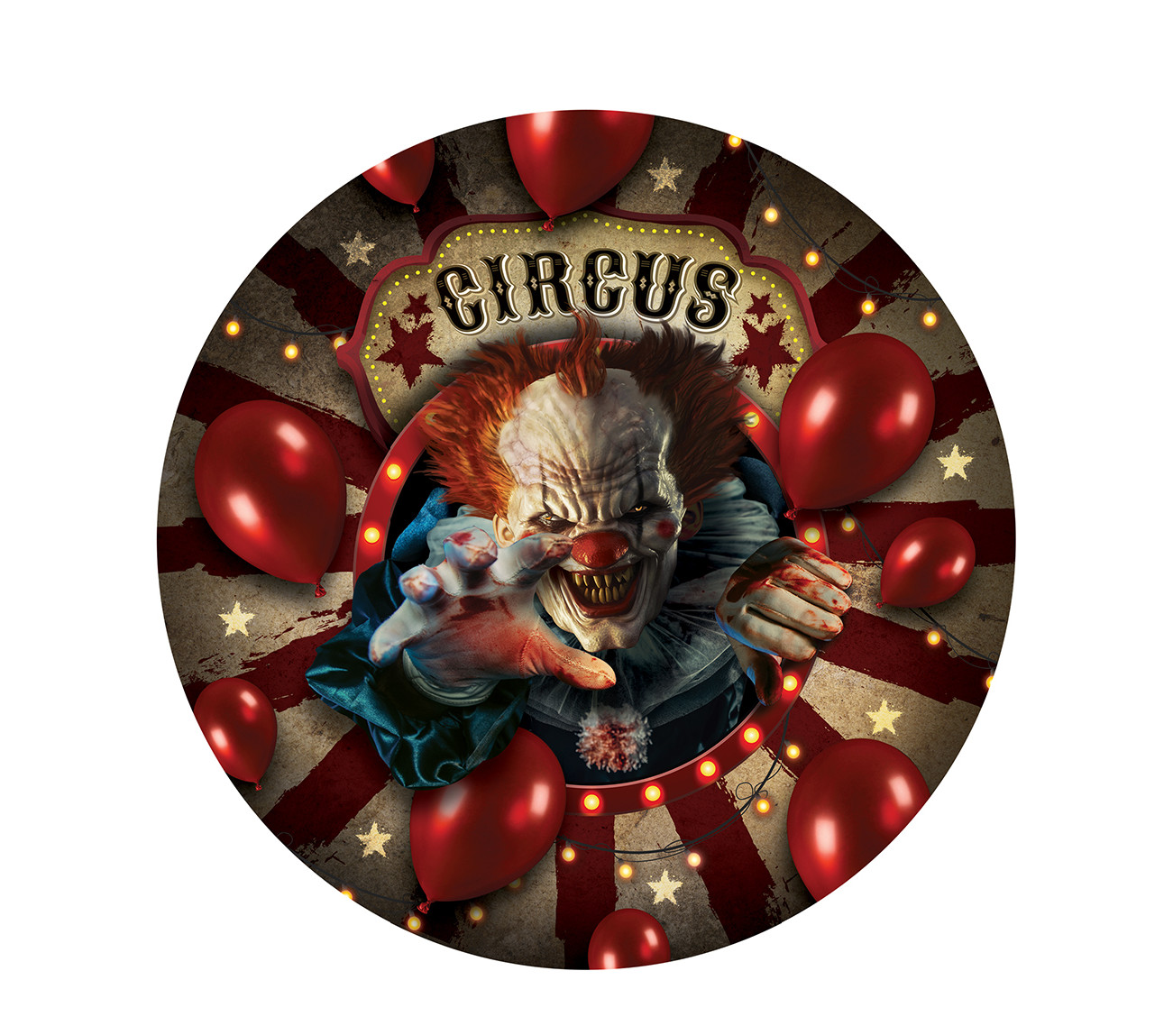 E-shop Guirca Taniere - Halloween Circus Klaun 23 cm 6 ks