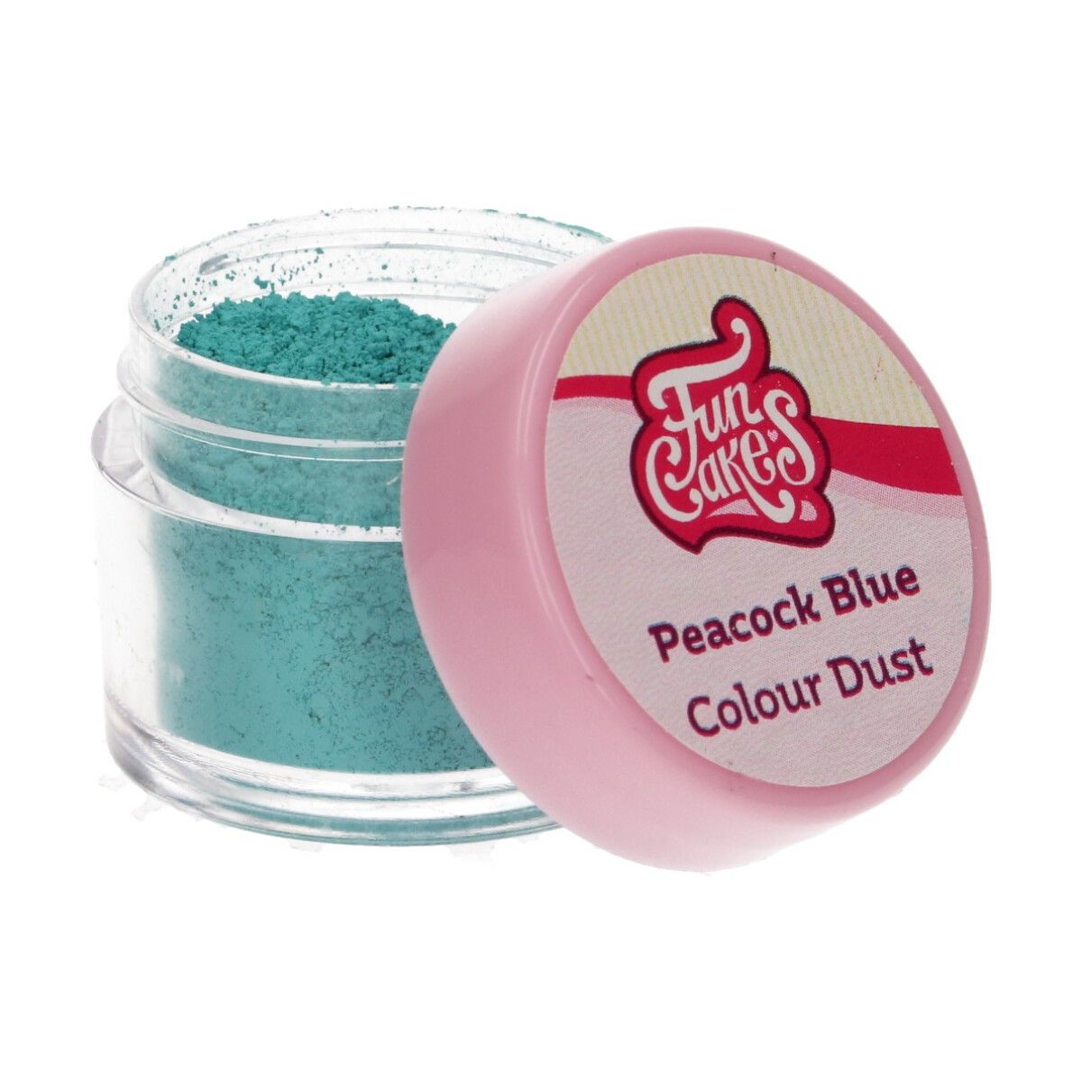 E-shop Cakesupplies Jedlá prachová farba Dust Peacock Blue - modrá